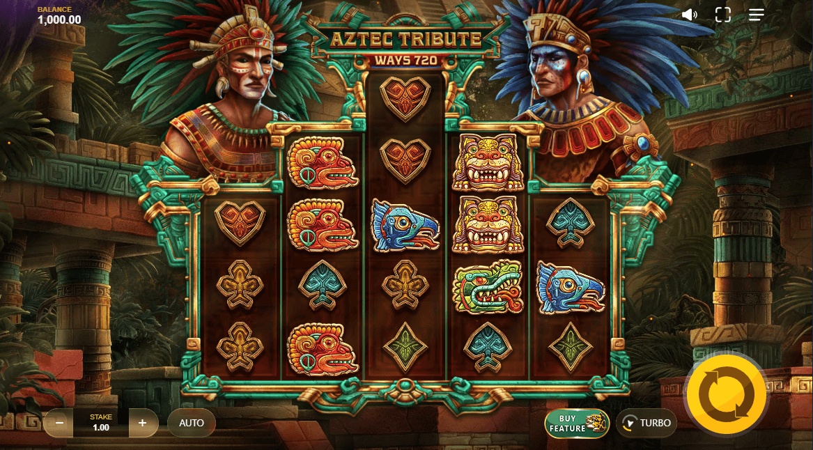 Aztec Tribute takes players deep into the jungle